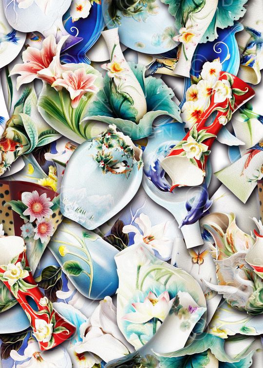 陶瓷印花华亿平台图片