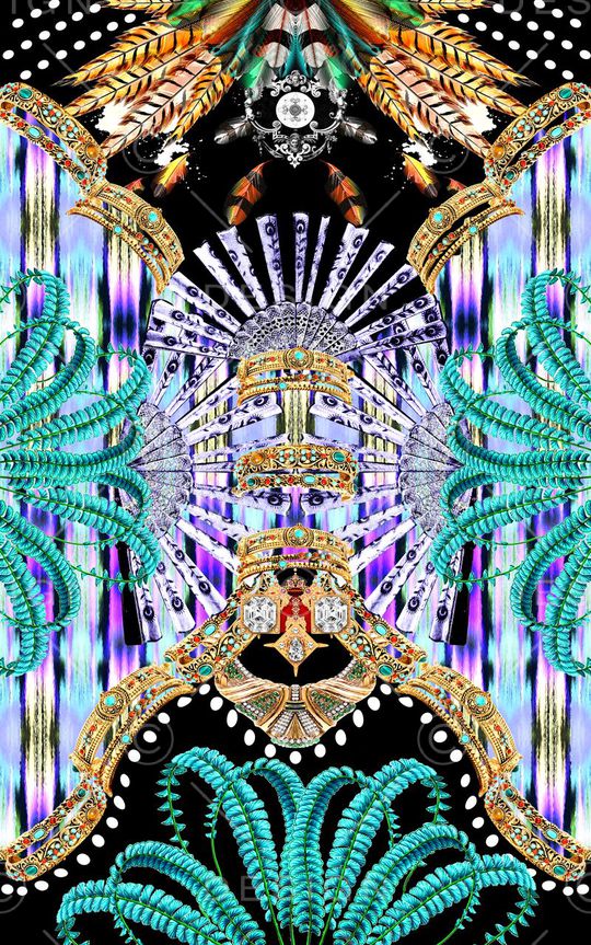 时尚印花华亿平台图片