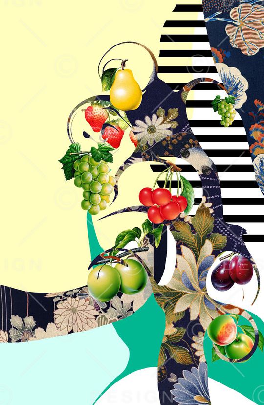 中国风印花华亿平台图片