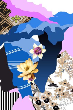 层次印花华亿平台图片