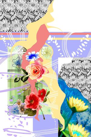 花瓣印花华亿平台图片