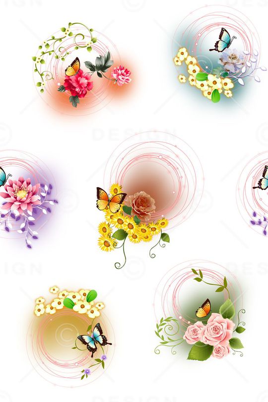 小清新印花华亿平台图片