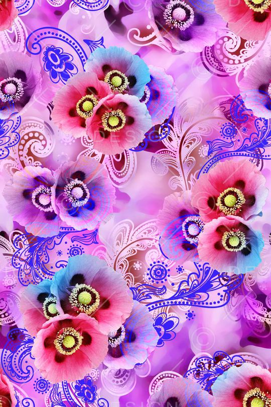 时尚大气印花华亿平台图片