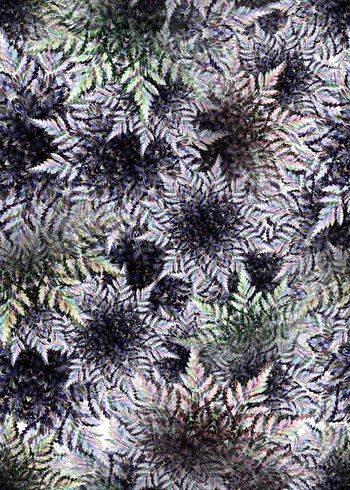 422867-数码抽象树叶 机理 原创 创意圆形