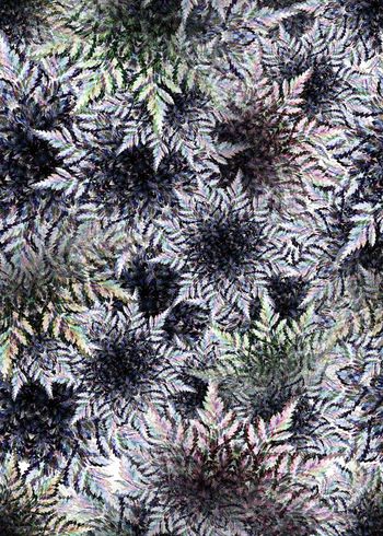 422868-数码抽象树叶 机理 原创 创意圆形