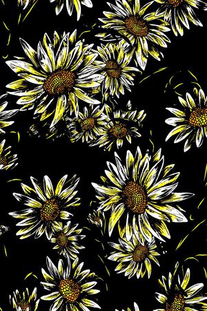 黑底印花华亿平台图片