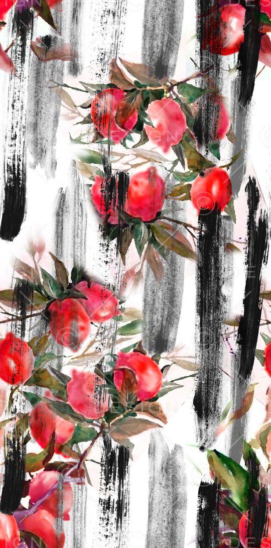 甜美 清新印花华亿平台图片