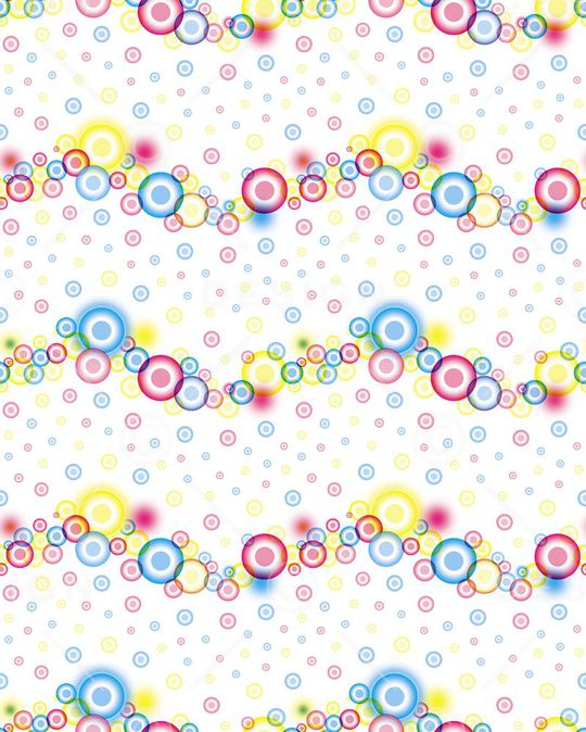 过渡小圆圈印花华亿平台图片