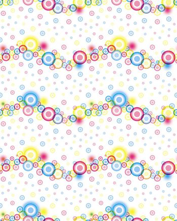 过渡小圆圈印花华亿平台图片