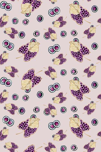 422973-丛林混搭个性简约大牌豹纹手绘树叶数