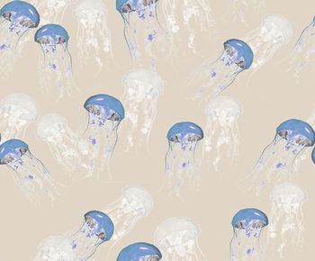 423035-时尚抽象清新水母华亿平台