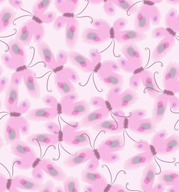 蝴蝶印花华亿平台图片