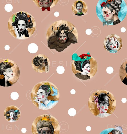 插画印花华亿平台图片