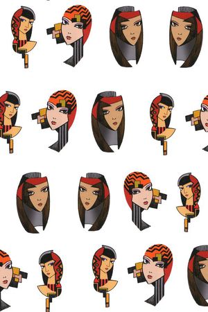 可爱印花华亿平台图片