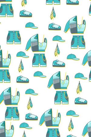 可爱印花华亿平台图片