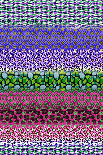 423295-丛林混搭动物纹组合