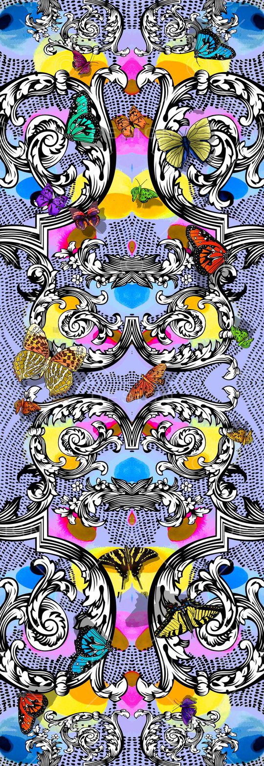 复古印花华亿平台图片