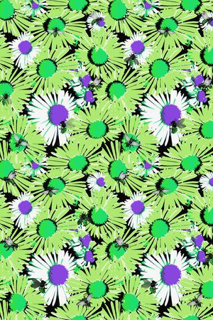 优雅清新印花华亿平台图片