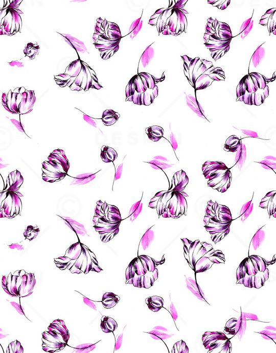 时尚简约印花华亿平台图片