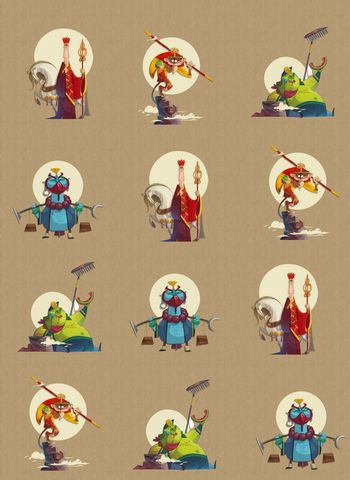 423404-西游记插画华亿平台