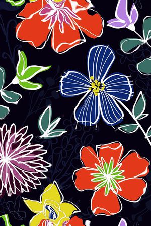 简约印花华亿平台图片