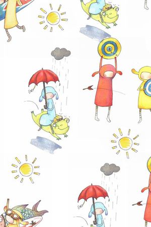 可爱印花华亿平台图片