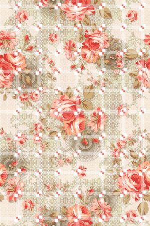 复古印花华亿平台图片