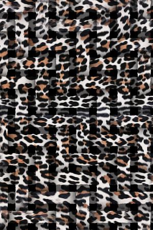 豹纹印花华亿平台图片