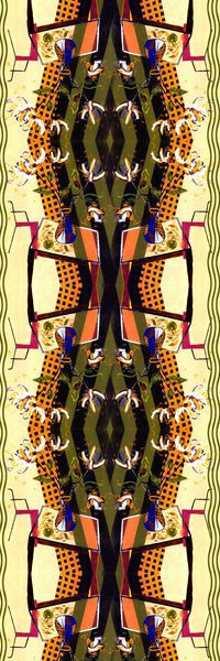 抽象印花华亿平台图片