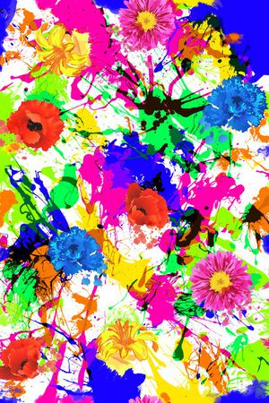 笔触印花华亿平台图片