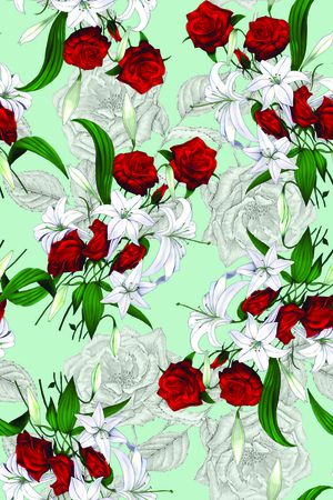 花朵印花华亿平台图片