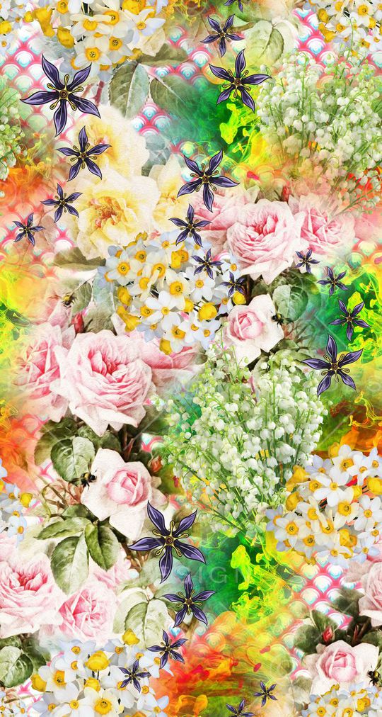 彩色印花华亿平台图片