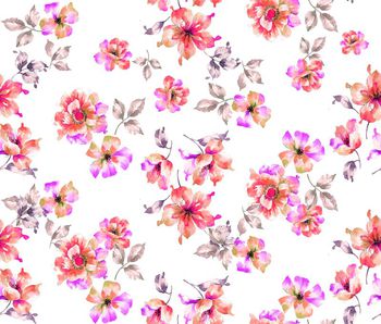 423651-简约时尚手绘印花