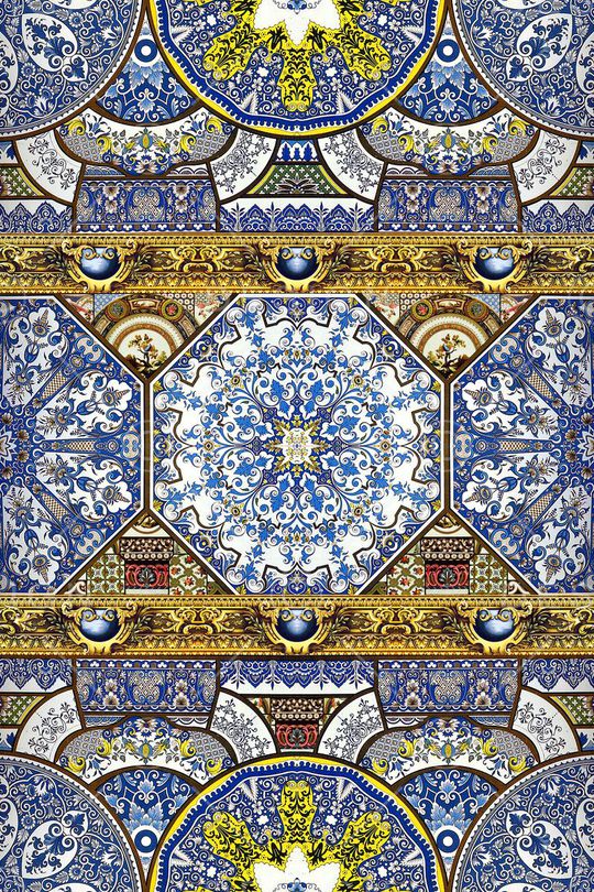 欧式印花华亿平台图片