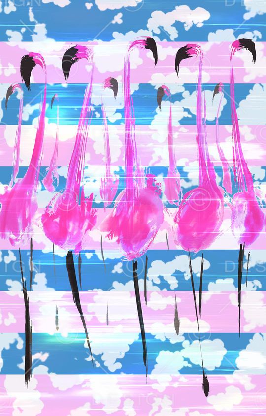 现代 趣味印花华亿平台图片