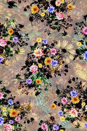 抽象3D底纹印花华亿平台图片