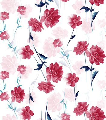 423734-简约时尚手绘小花