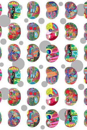 圆点印花华亿平台图片