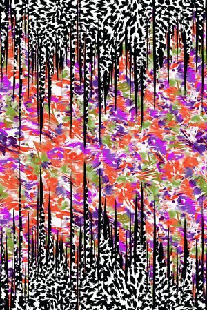 豹纹印花华亿平台图片