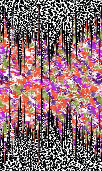 豹纹印花华亿平台图片