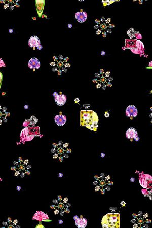 大牌简约印花华亿平台图片