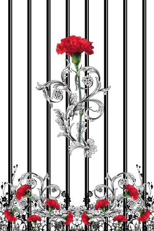 红花印花华亿平台图片