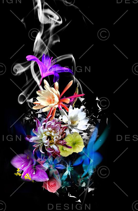 抽象印花华亿平台图片