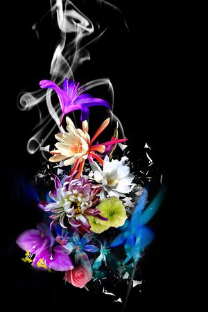 抽象印花华亿平台图片