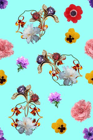 花朵印花华亿平台图片