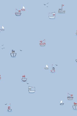 帆船印花华亿平台图片