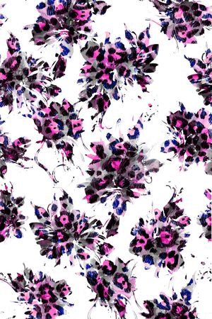 豹皮印花华亿平台图片