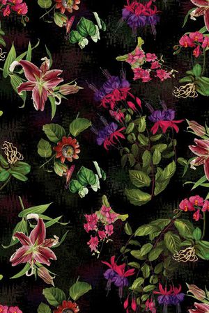 复古印花华亿平台图片