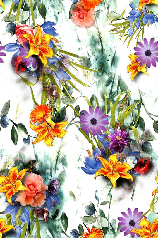 中国风印花华亿平台图片