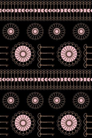 复古 时尚 个性印花华亿平台图片